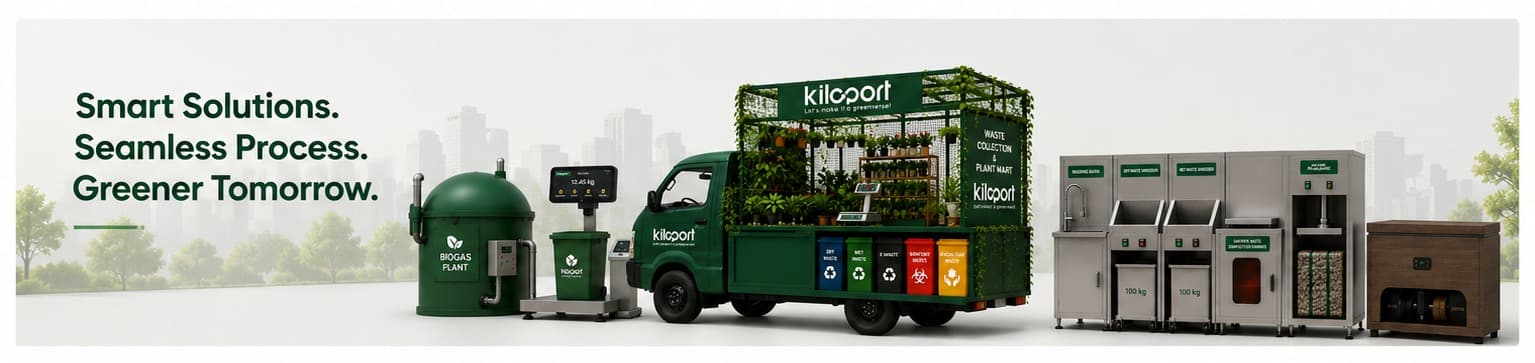 Kiloport smart recycling products and mobile eco-store solutions