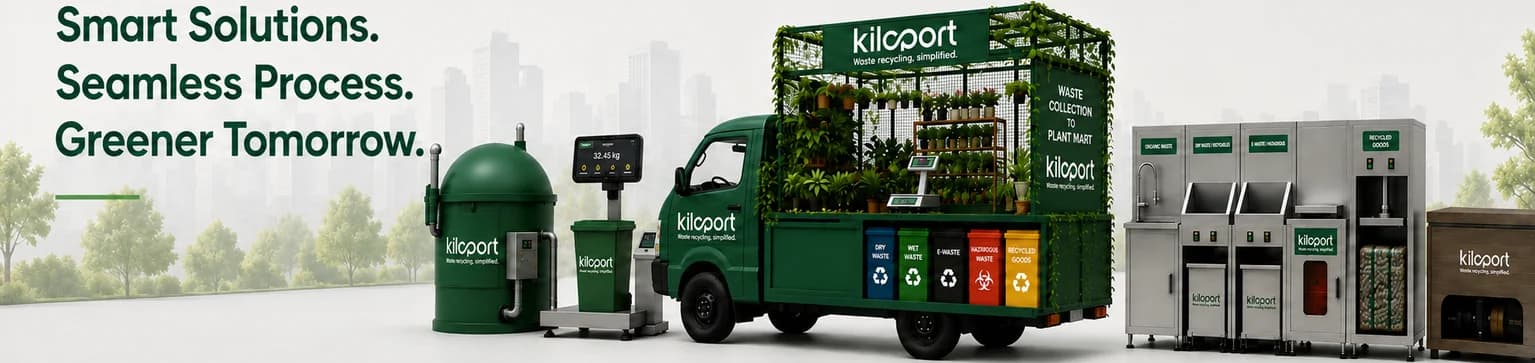 Kiloport smart recycling products and mobile eco-store solutions